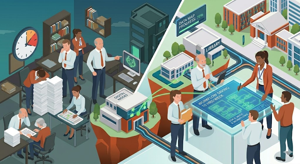 Varying AI skill levels and cultural resistance across teams